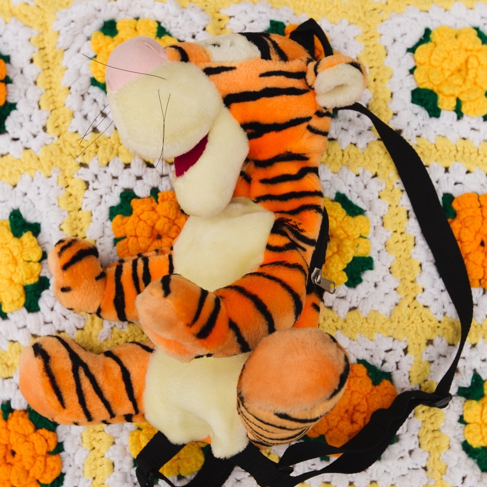 Vintage Tigger Plush Backpack